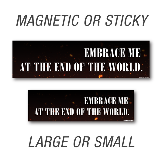 #080 Embrace Me Decal
