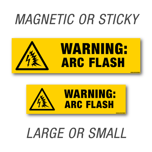 #006 Warning: Arc Flash Decal